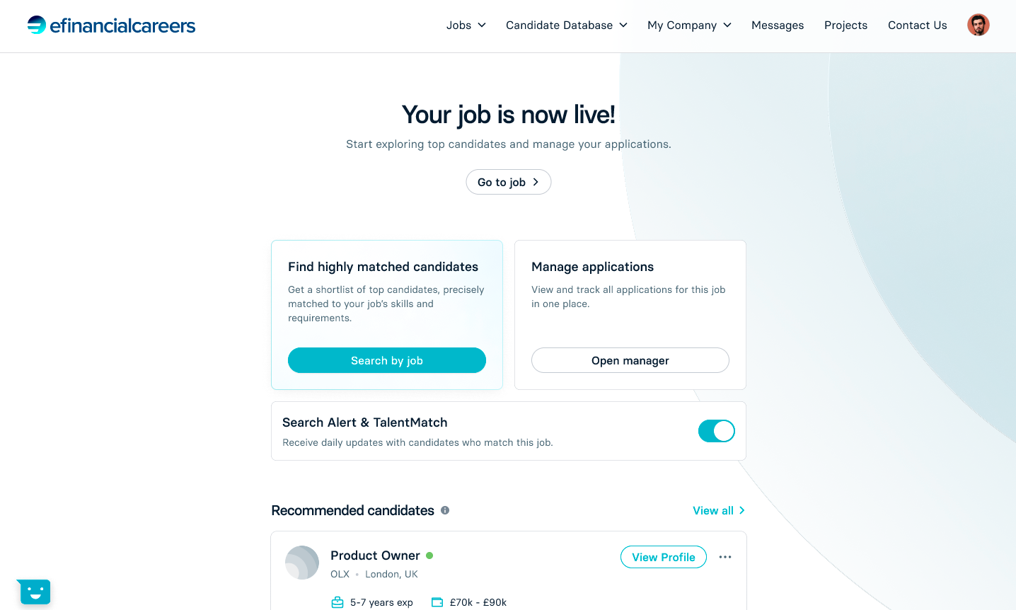 Post a Job demo video
